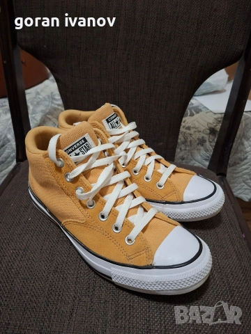 Кецове Converse ,цвят горчица, снимка 2 - Кецове - 53762692