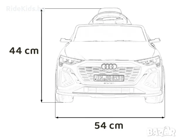 Audi SQ8 12V – Детски акумулаторен джип, Сив, EVA гуми, снимка 16 - Детски велосипеди, триколки и коли - 50418559