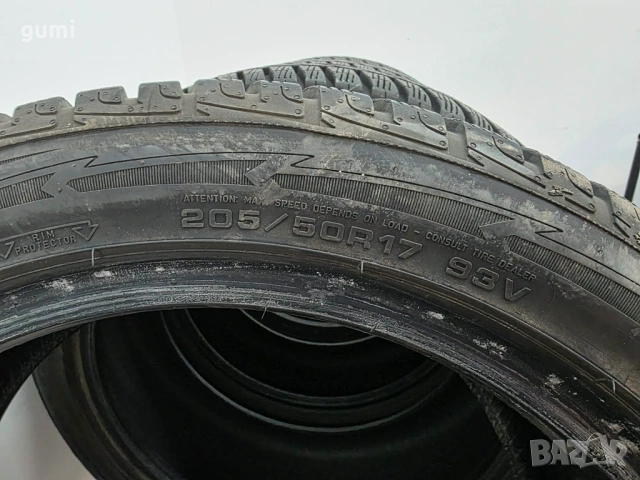 4бр зимни гуми 205/50/17 DUNLOP L04628 , снимка 6 - Гуми и джанти - 53092782