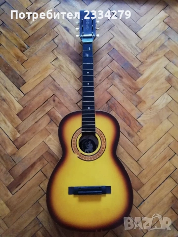 Класическа куха китара пълдин, акустична Орфей" 1970год.