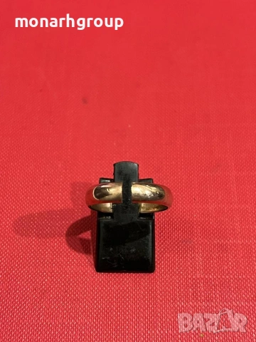 Златен пръстен 9К /сцепен/