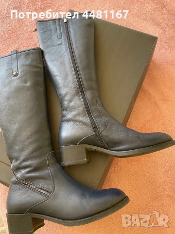 Ботуши от естествена кожа GiAnni