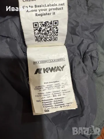 K-WAY MANFIELD RIPSTOP MARMOTTA., снимка 7 - Якета - 48687144