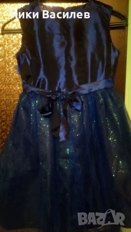 Нова Рокля Принцеса с рози и брокат 7-8 год., снимка 5 - Детски рокли и поли - 53581812