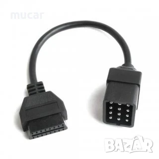 Преходник / Кабел Obd2 RENAULT 12 PIN obd