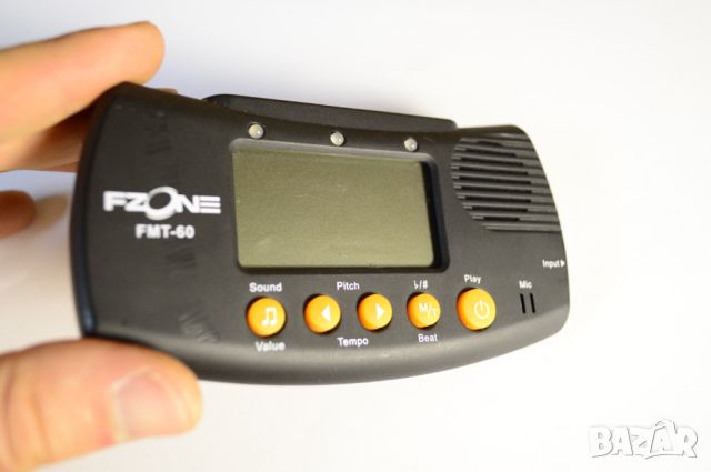 FZONE FMT-60 Metronome Tuner and Clip Метроном тунер, снимка 2 - Други - 45714561