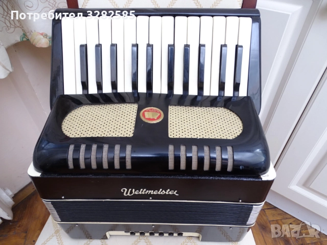 Акордеон Велтмайстер 12 баса, снимка 5 - Акордеони - 51778135