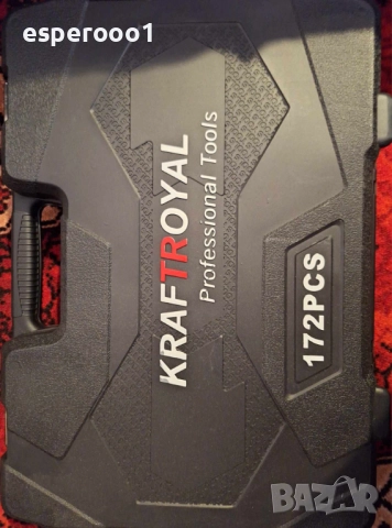 Куфар с инструменти - 172 части с 3 тресчотки, снимка 2 - Аксесоари и консумативи - 51616660