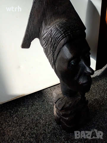 Дървена фигура, снимка 3 - Статуетки - 53539971