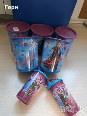 Tupperware топер Замръзналото Кралство, снимка 3 - Кутии за храна - 50123668