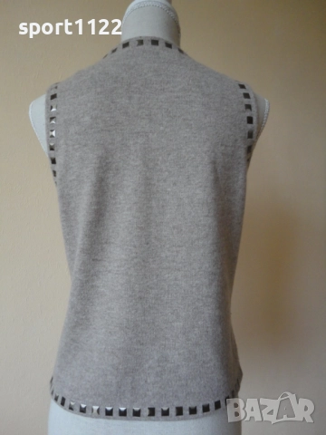 100% кашмир/S/дамски елек, снимка 4 - Елеци - 52802859