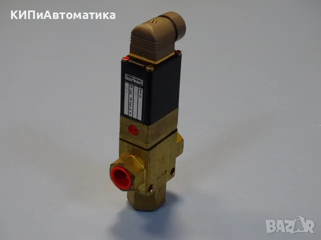 магнет вентил Burkert 344-D solenoid valve 24VDC G1/2, снимка 1 - Резервни части за машини - 48546153