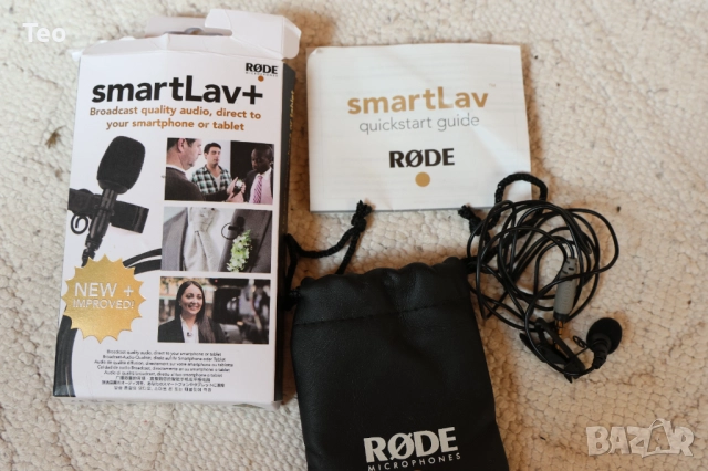 Професионален микрофон брошка RODE smartLav + (за смартфон)