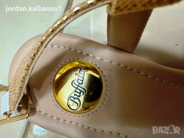 Подарявам - дамски сандали с камъчета Буфало Buffalo номер - 35 стелка - 23см., снимка 3 - Сандали - 54034954