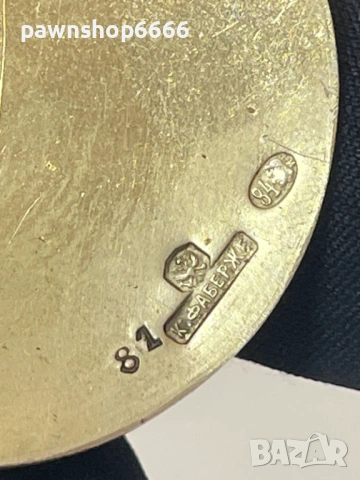 Оригинална имперска сребърна кутийка Fabergé, Русия, преди 1917 г., със сертификат, снимка 7 - Колекции - 53087534