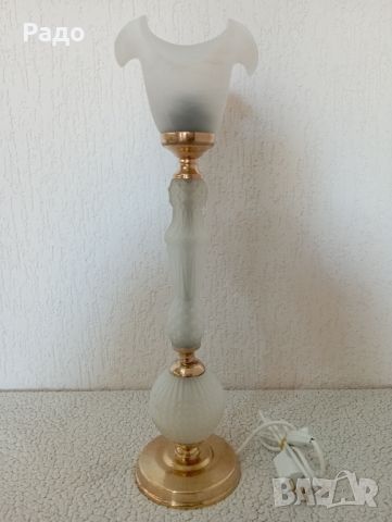 Комплект от две красиви старинни лампи - лампа, снимка 2 - Настолни лампи - 45188927