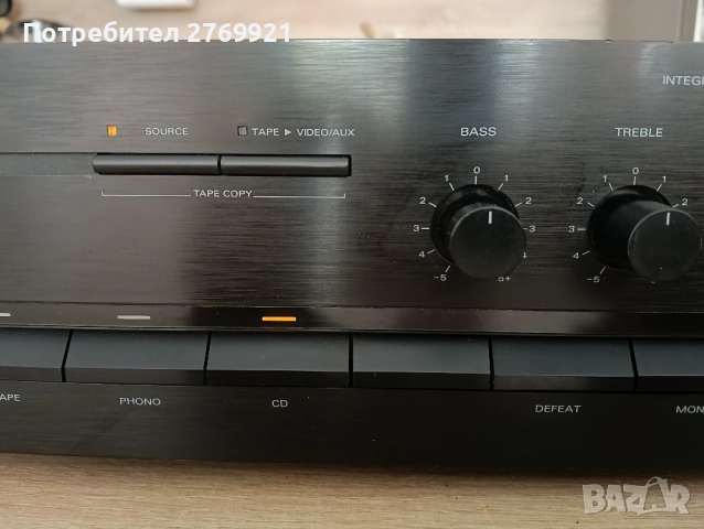 Усилвател Grundig V304 2x75W , снимка 3 - Ресийвъри, усилватели, смесителни пултове - 52036757