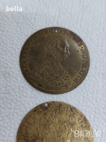 2 Месингови пендара за накит ,различни голям размер, снимка 3 - Антикварни и старинни предмети - 54274855