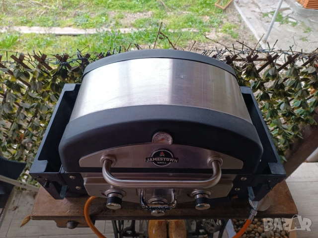 Газов грил Jamestown, снимка 5 - Газови котлони - 53812181