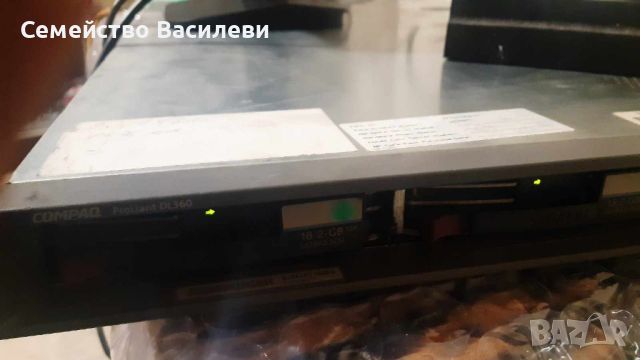 Сървър Compaq proliant DL360, снимка 4 - Работни компютри - 45078688