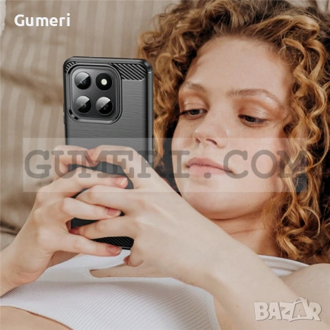 Гръб "Карбон Шарк" за Huawei Honor 400 Smart, снимка 9 - Калъфи, кейсове - 53257973