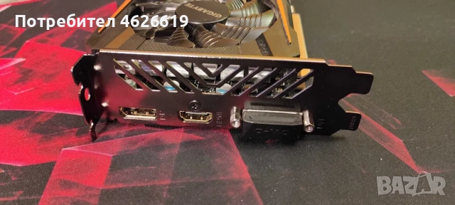 Gigabyte GeForce GTX 1050 Ti OC 4G rev. 1.0, снимка 2 - Видеокарти - 52965445