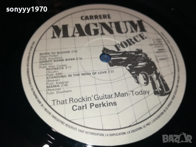 CARL PERKINS-ВНОС ENGLAND 1011251850, снимка 5 - Грамофонни плочи - 52367404