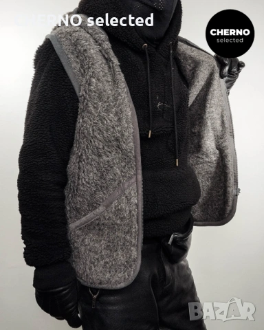 Вълнен елек с качулка ALWERO Everest Wool Hooded Vest – размер L•XL – Нов без етикети, снимка 12 - Други - 53144036