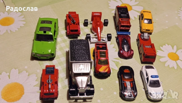 Камиончета и колички метални за колекция 