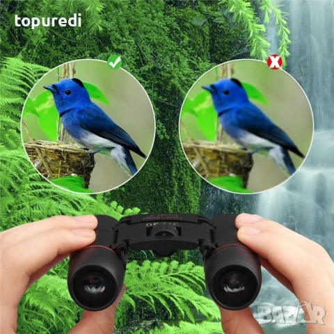 КОМПАКТЕН БИНОКЪЛ SAKURA 30X60, снимка 2 - Оборудване и аксесоари за оръжия - 50643816