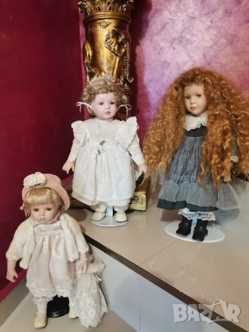 Колекция от 10 порцеланови кукли, снимка 8 - Колекции - 44686248