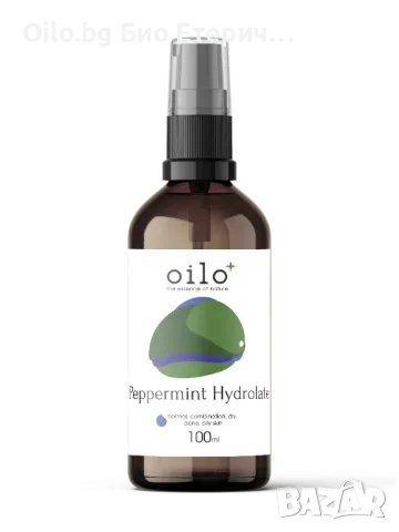 Oilo БИО Етерични масла Мента хидролат - Mint Hydrolate