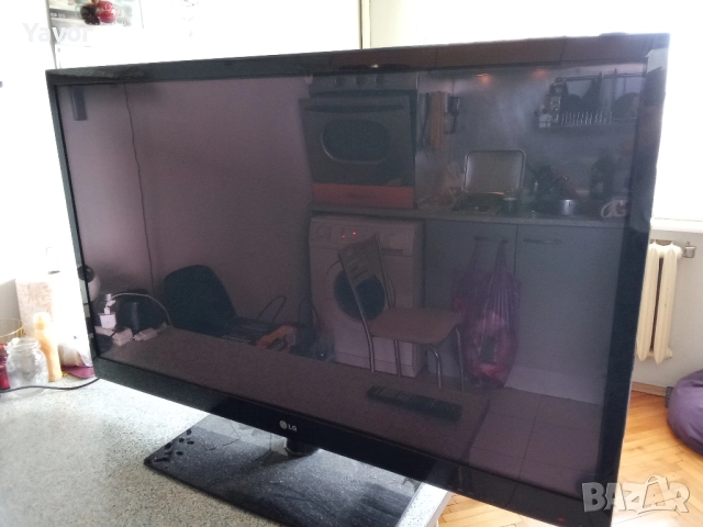 LG 50 инча плазма , работеща, здрава матрица , за ремонт