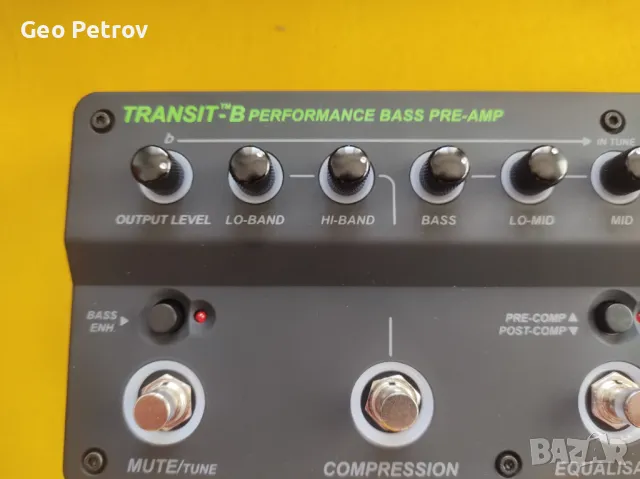 Trace Elliot Transit B Bass Preamp Pedal, снимка 5 - Китари - 49607388