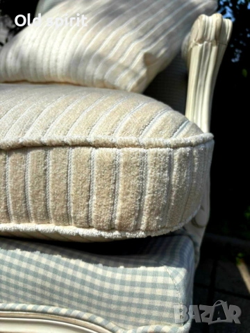 Елегантно и комфортно кресло в провансалски стил, снимка 7 - Антикварни и старинни предмети - 54195642