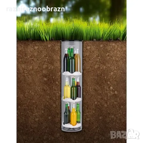 Подземен охладител за бутилки Easy Maxx