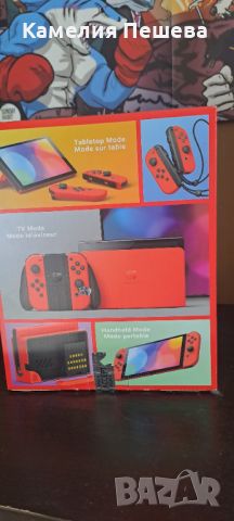 Nintendo Switch oled Mario red edition , снимка 5 - Nintendo конзоли - 45904349
