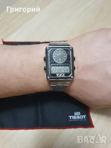 Tissot F1 TS X9 от 1980 ANA-DIGI. Редки ., снимка 2 - Мъжки - 47638586