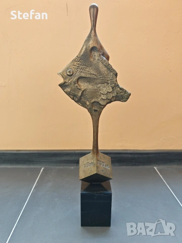 Скулптора Вежди Рашидов 51см., снимка 3 - Други ценни предмети - 54090659