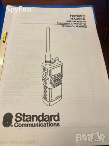 VHF marine radio Standard, УКВ морска радиостанция, снимка 10 - Друга електроника - 44567628