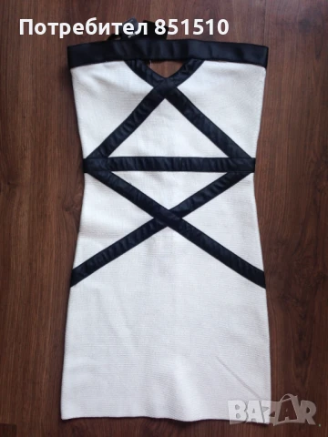 Дамска нова бандажна рокля BEBE XS, снимка 2 - Рокли - 51340753