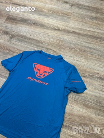 Мъжка тениска DYNAFIT Graphic LOGO Flex Stretch T-Shirt , L размер , снимка 5 - Тениски - 53814740