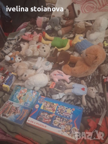 Разпродажба на Детски плюшени играчки и Пъзели  2-6e