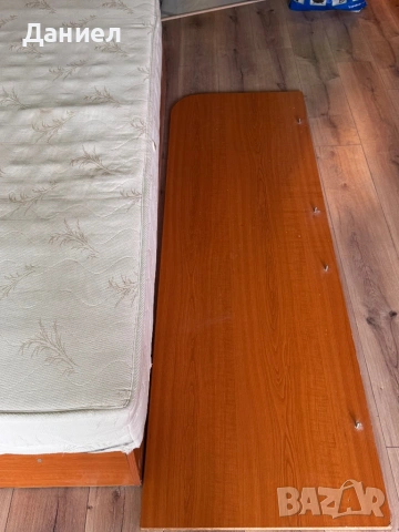 Единично легло с матрак и място за съхранение, снимка 3 - Спални и легла - 54055612