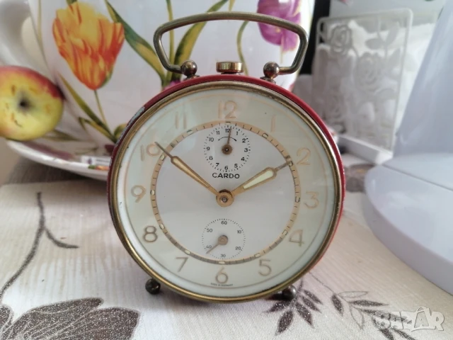 Ретро, немски часовник, будилник CARDO