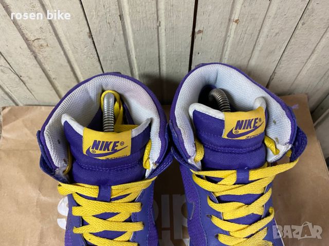 Nike Dunk High Zoom Premium Lakers Purple''оригинални маратонки 40.5, снимка 5 - Маратонки - 45904093