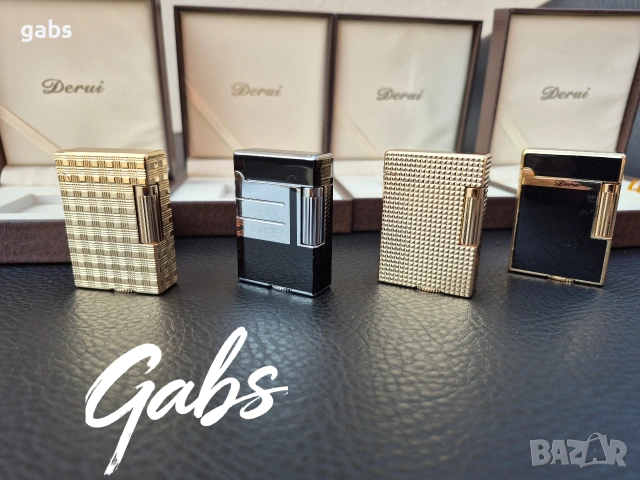 Луксозна газова запалка Derui,No 258-1, снимка 9 - Запалки - 49094206