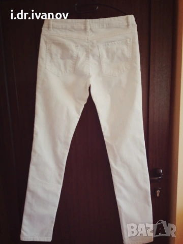 бял дънков панталон Кappahl , снимка 2 - Дънки - 54012115