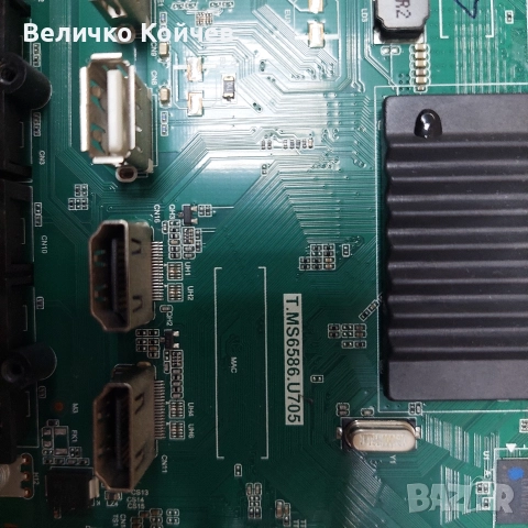 Мейн борд t.ms6586.u705!, снимка 2 - Части и Платки - 52649581