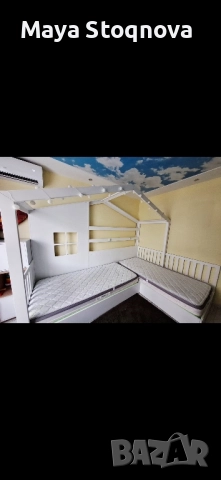 Ъглово легло "Къщичка"